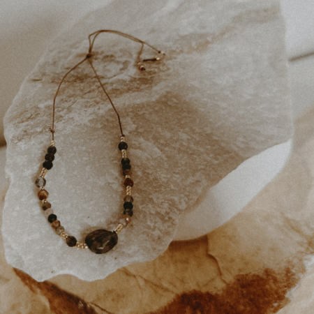 bransoletka z rubinem